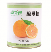 橙果粒囊胞罐头850g