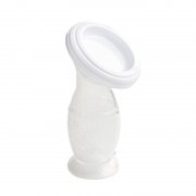 全硅胶吸奶器 90ml大容量母乳收集器免手扶大吸力集乳器彩盒